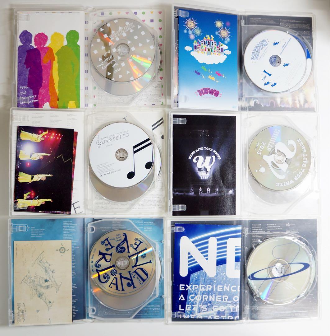 NEWS (4人時代)通常盤DVD9枚セット　美恋魂〜WORLDISTA