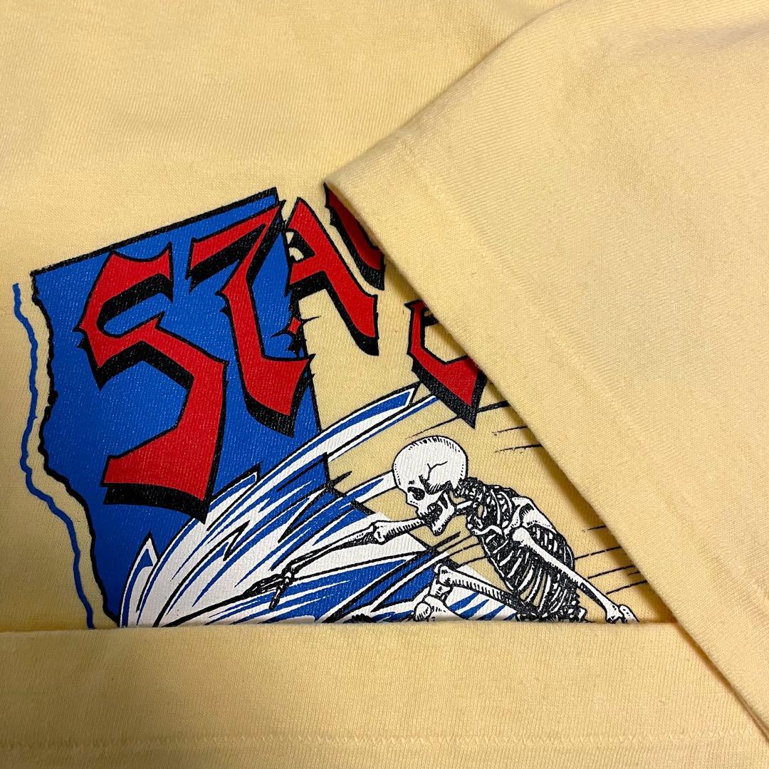 フ*ュ様 STANDARD CALIFORNIA スカル サーフ Tシャツ L