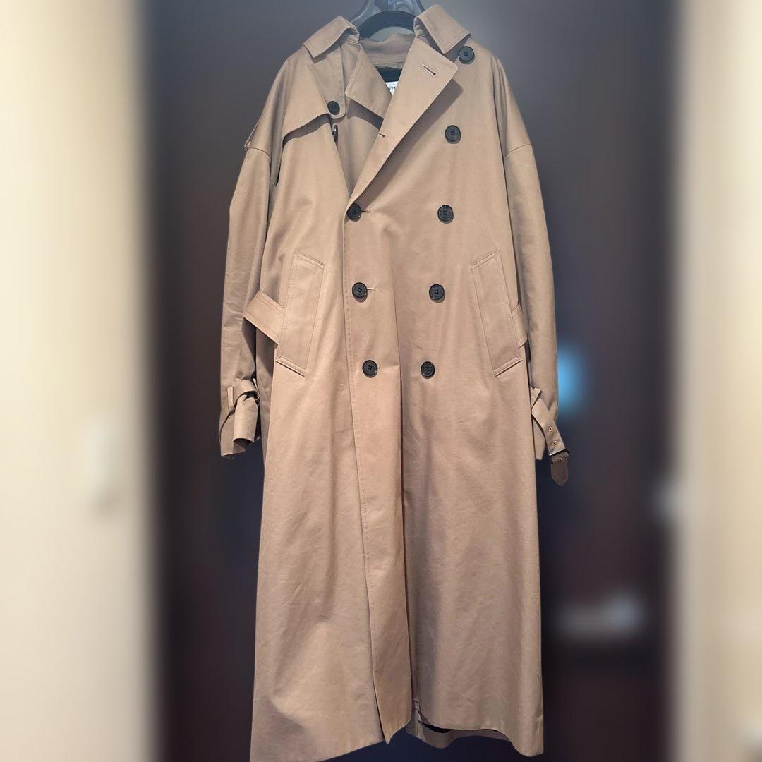 HYKE ハイクTRENCH COAT BIG FIT サイズ1