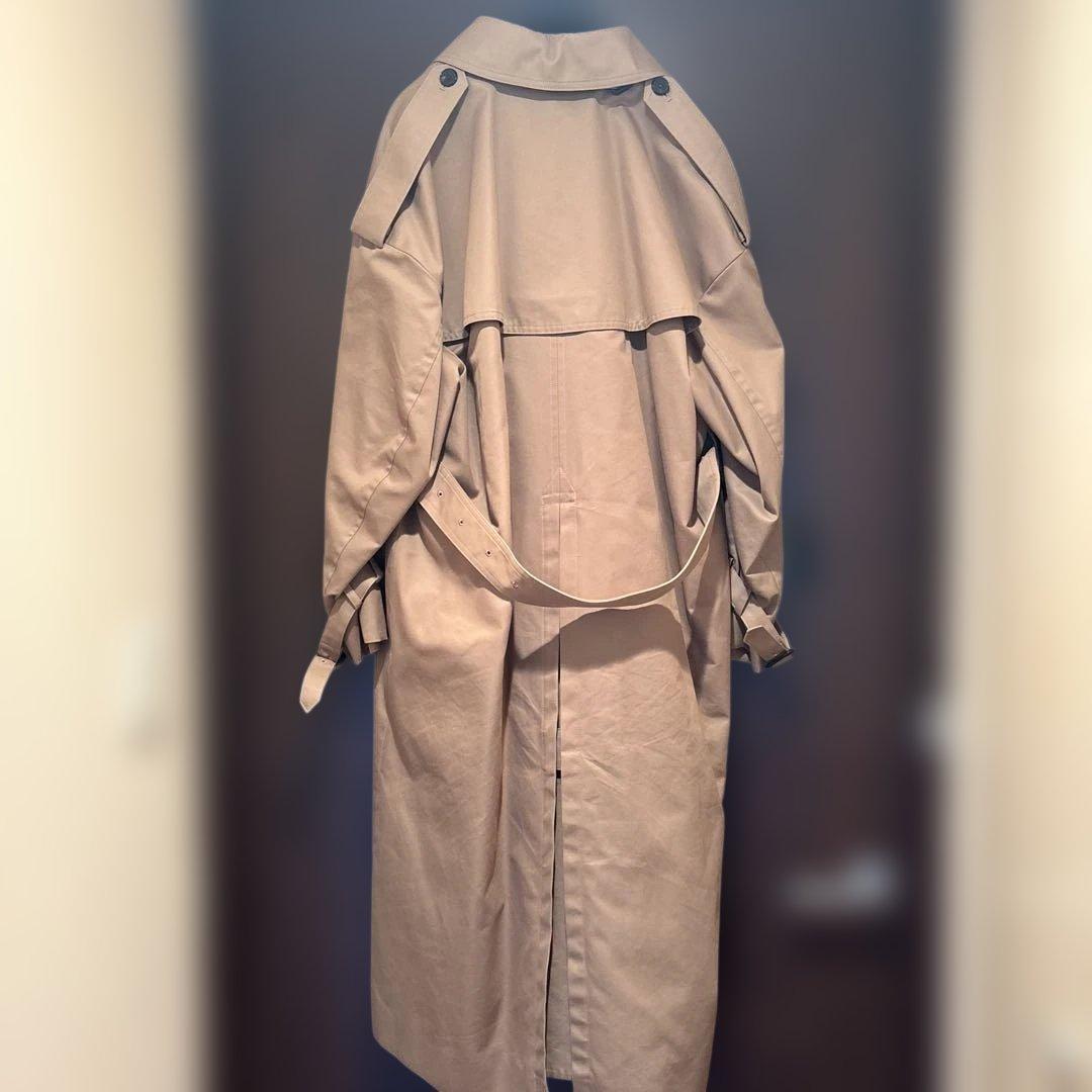 HYKE ハイクTRENCH COAT BIG FIT サイズ1