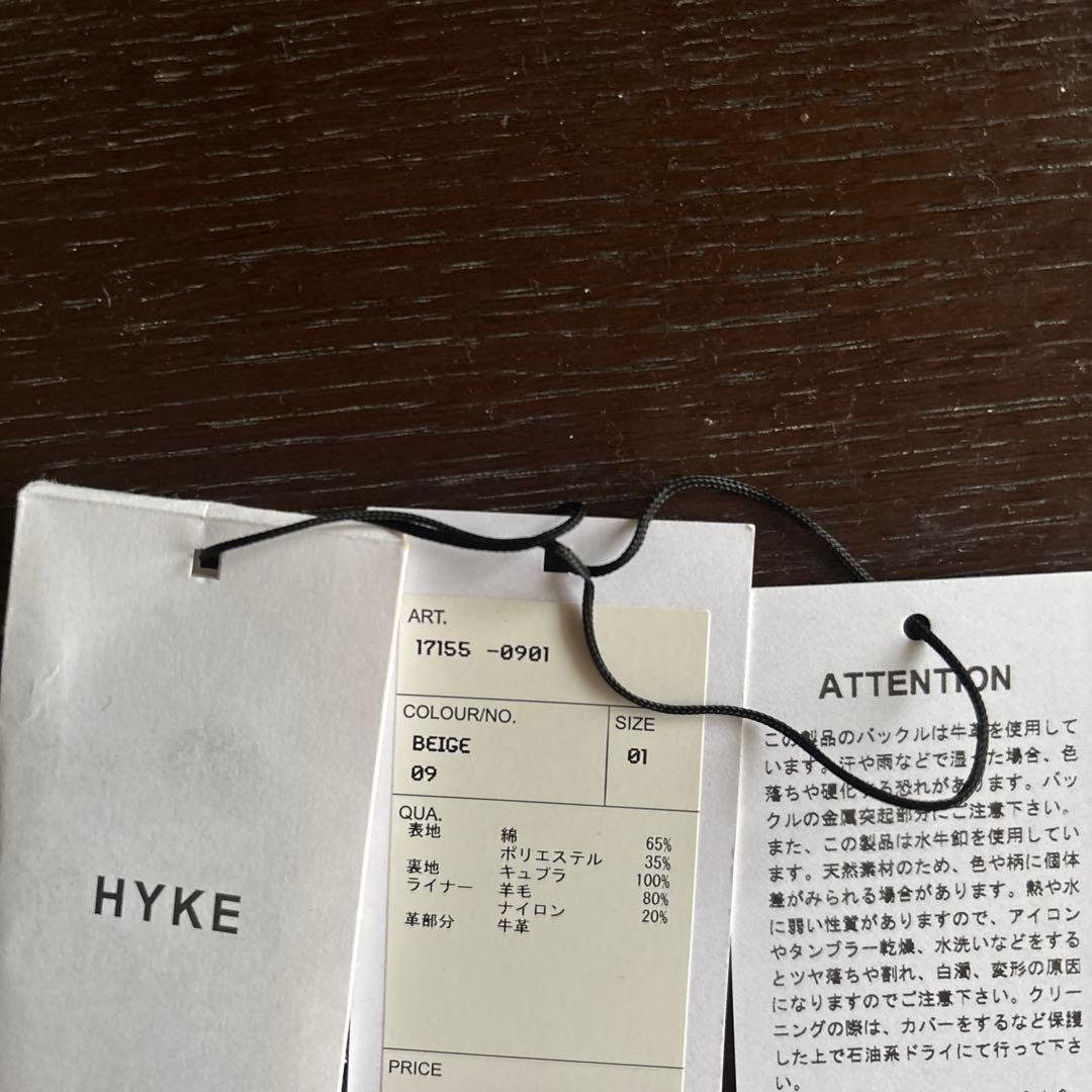 HYKE ハイクTRENCH COAT BIG FIT サイズ1