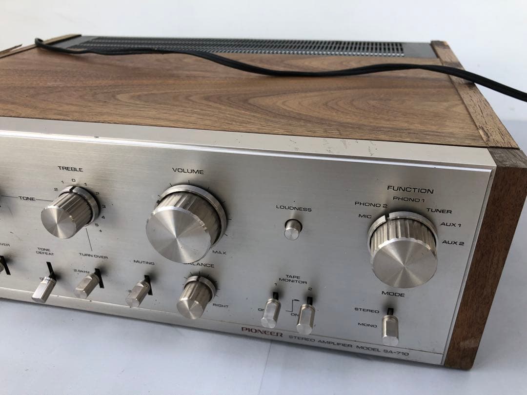 パイオニア SA-710 プリメインアンプ通電のみ(D194)