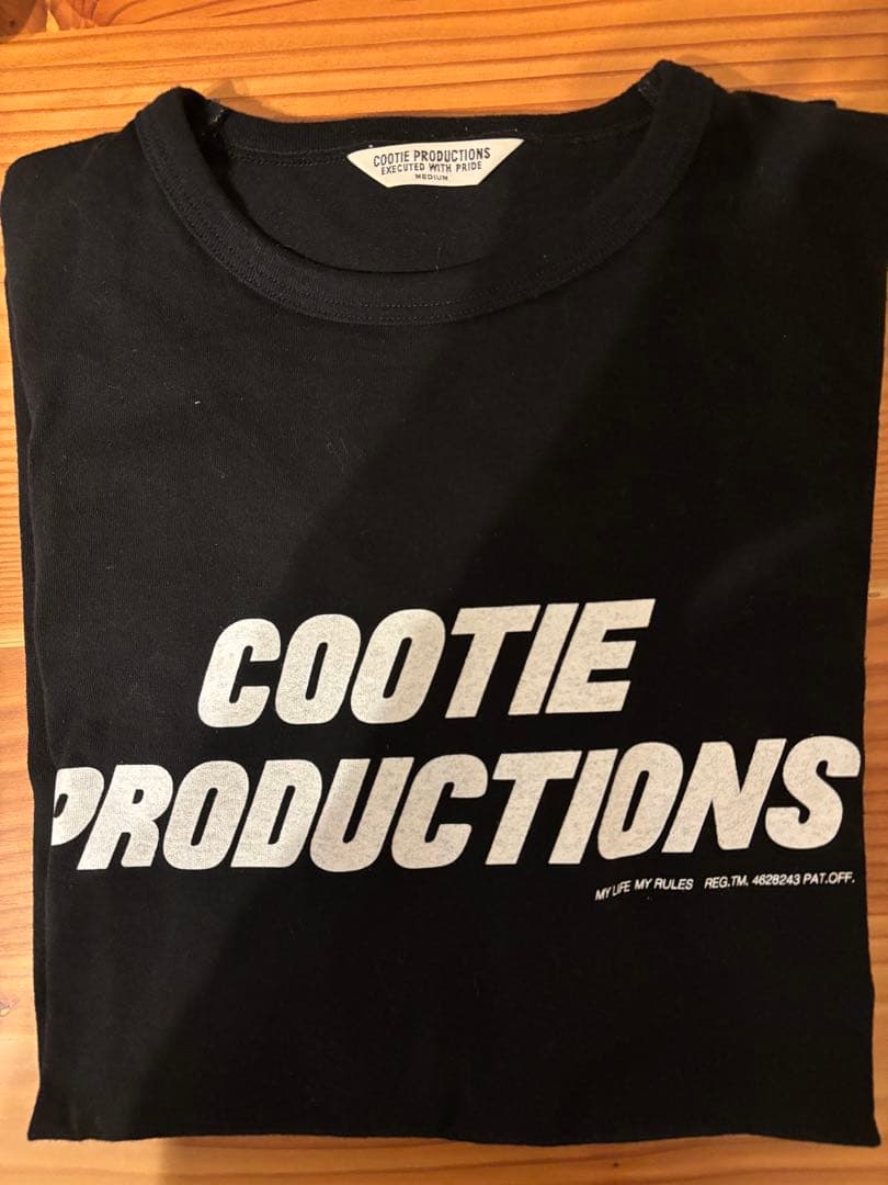 COOTIE PRODUCTIONS ブラック Tシャツ