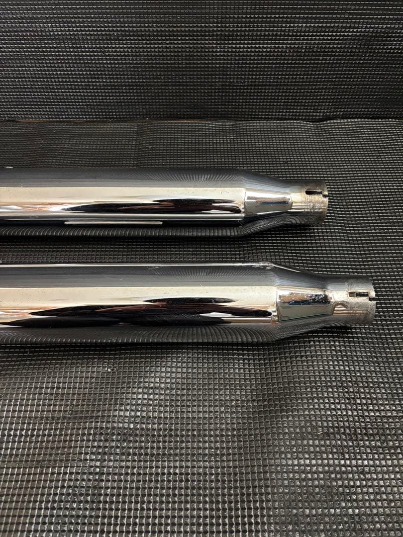 ハーレー ダイナ S&S スラッシュカット スリップオン マフラー