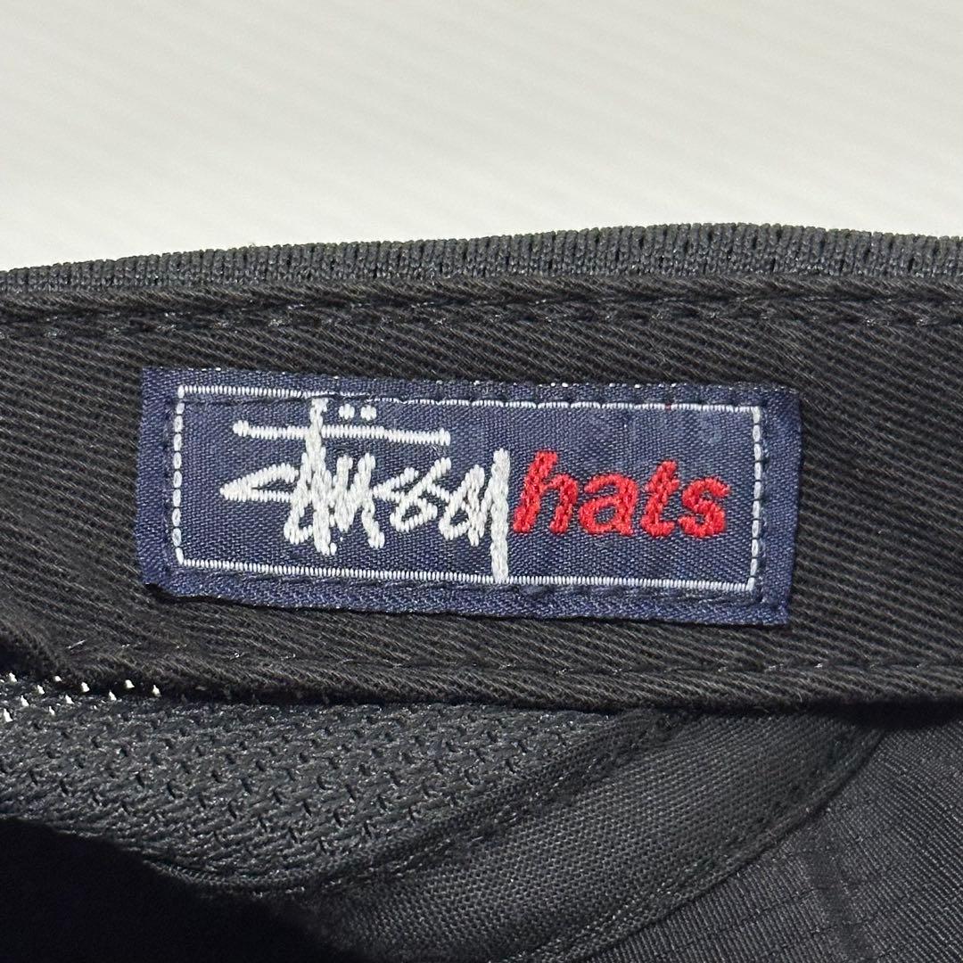 帽子 Vintage Stussy 90s Panel Mesh Jet Cap