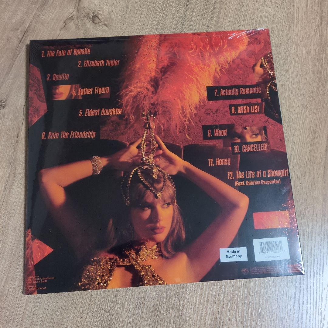 テイラー・スウィフト「The Life Of A Showgirl」〈LP〉