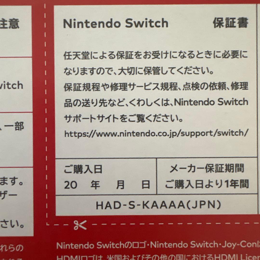Nintendo Switchニンテンドースイッチ 本体 グレー