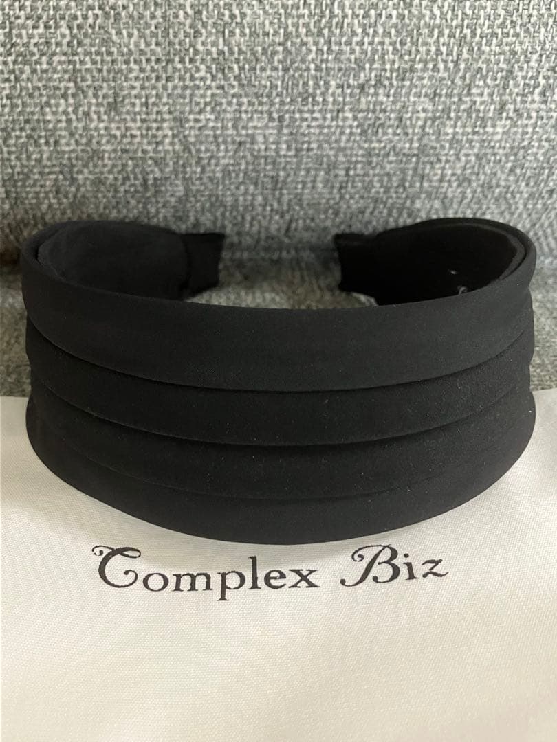 Complex Biz ブラックヘアバンド