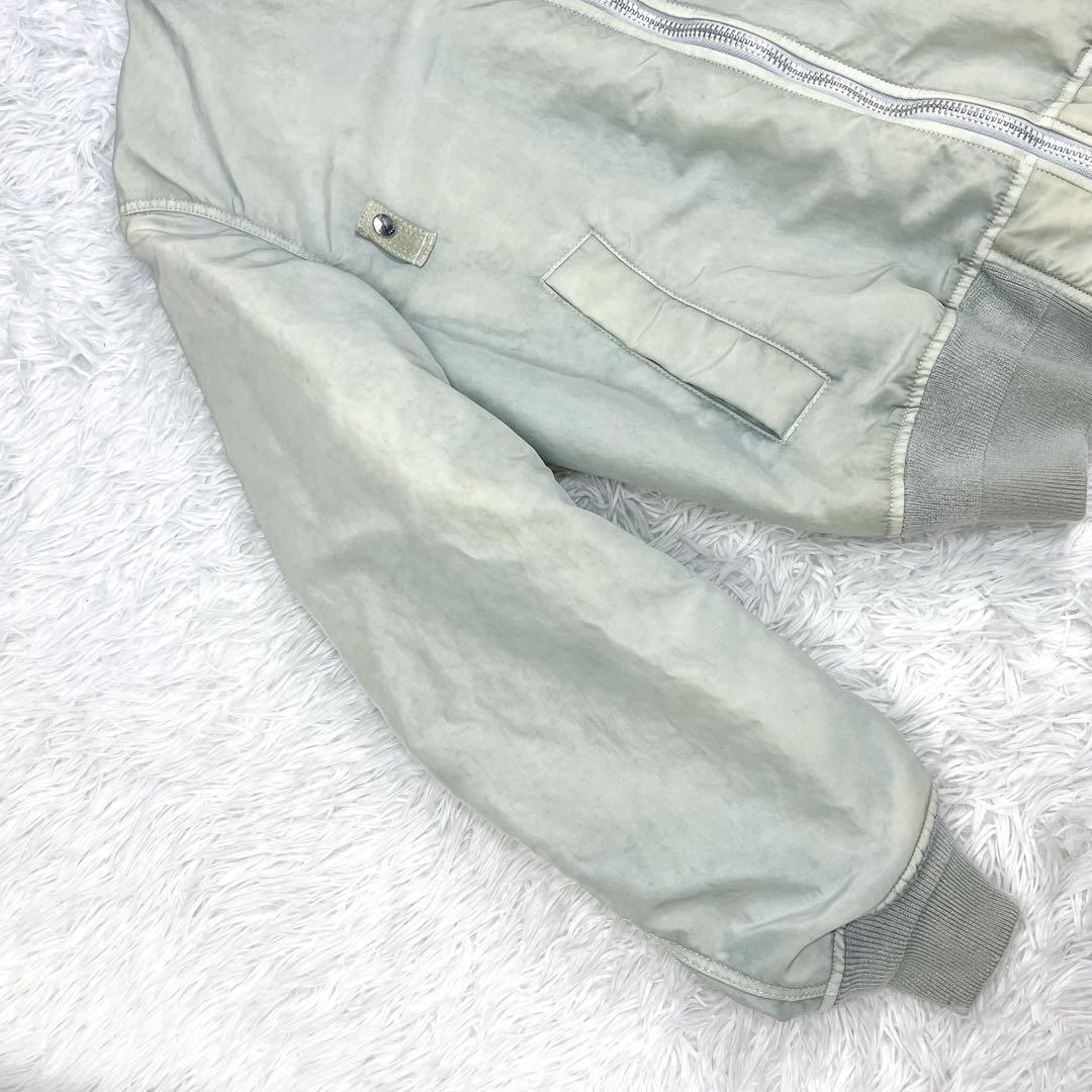 希少 サカイ 24AW ガーメントダイ MA-1 フライトジャケット XL相当