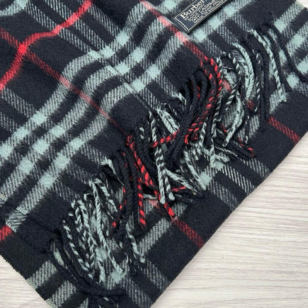 Burberrys バーバリー　カシミヤ100% ノバチェック　マフラー　英国製