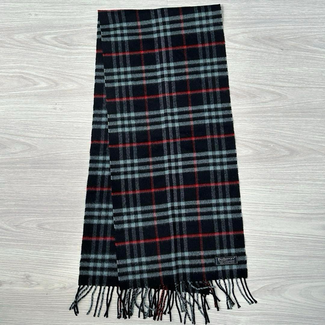 Burberrys バーバリー　カシミヤ100% ノバチェック　マフラー　英国製