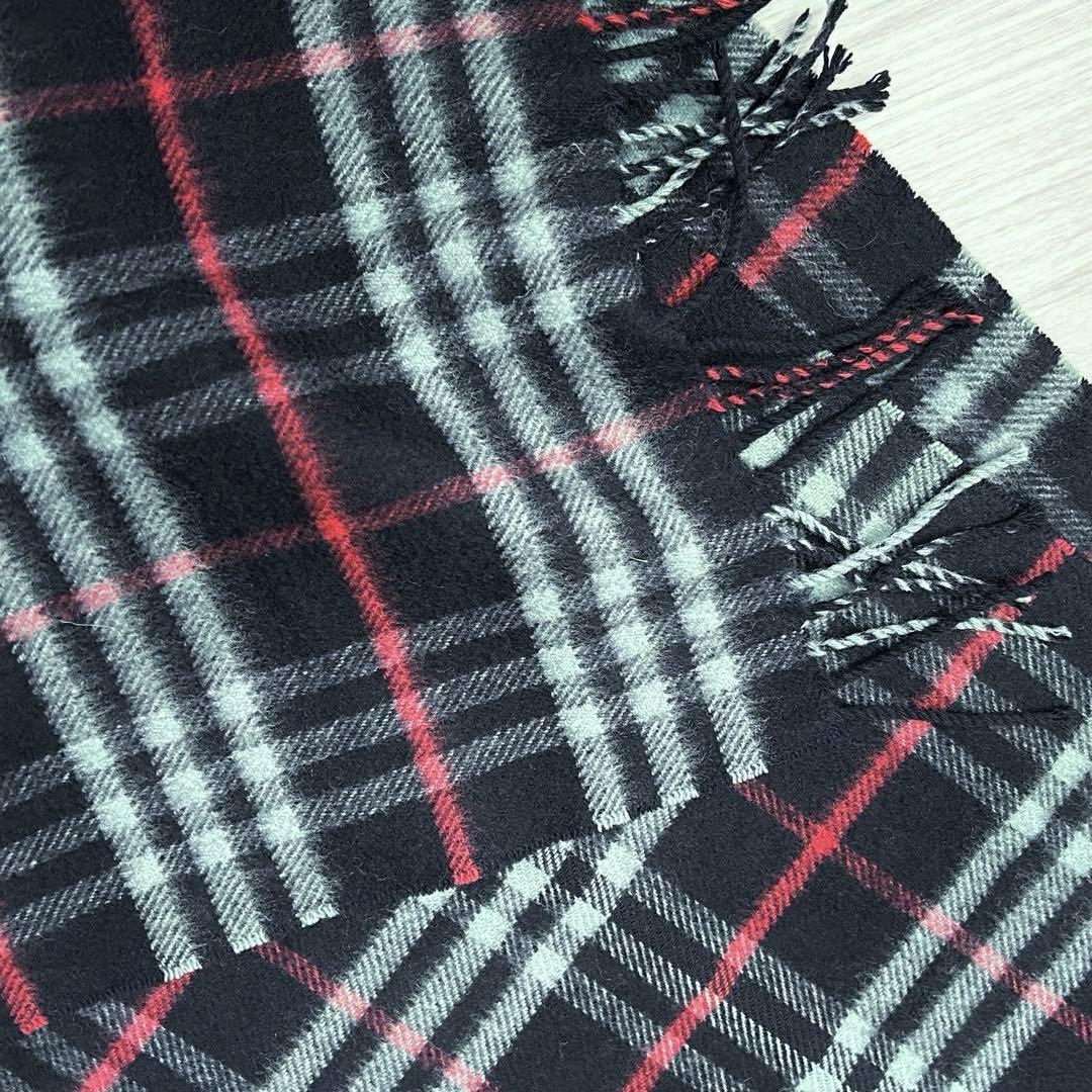 Burberrys バーバリー　カシミヤ100% ノバチェック　マフラー　英国製