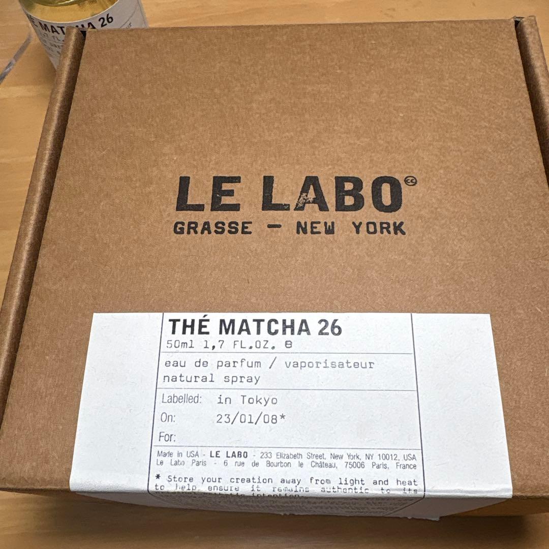 香水(ユニセックス) LELABO THE MATCHA 26