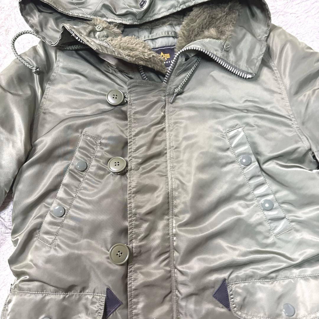ALPHA INDUSTRIES M3B オリーブグリーン　Lサイズ　ダウン