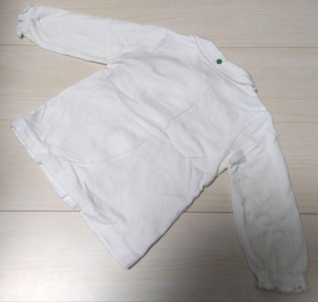 ファミリア　グレー ワンピース＆シャツ セット　90
