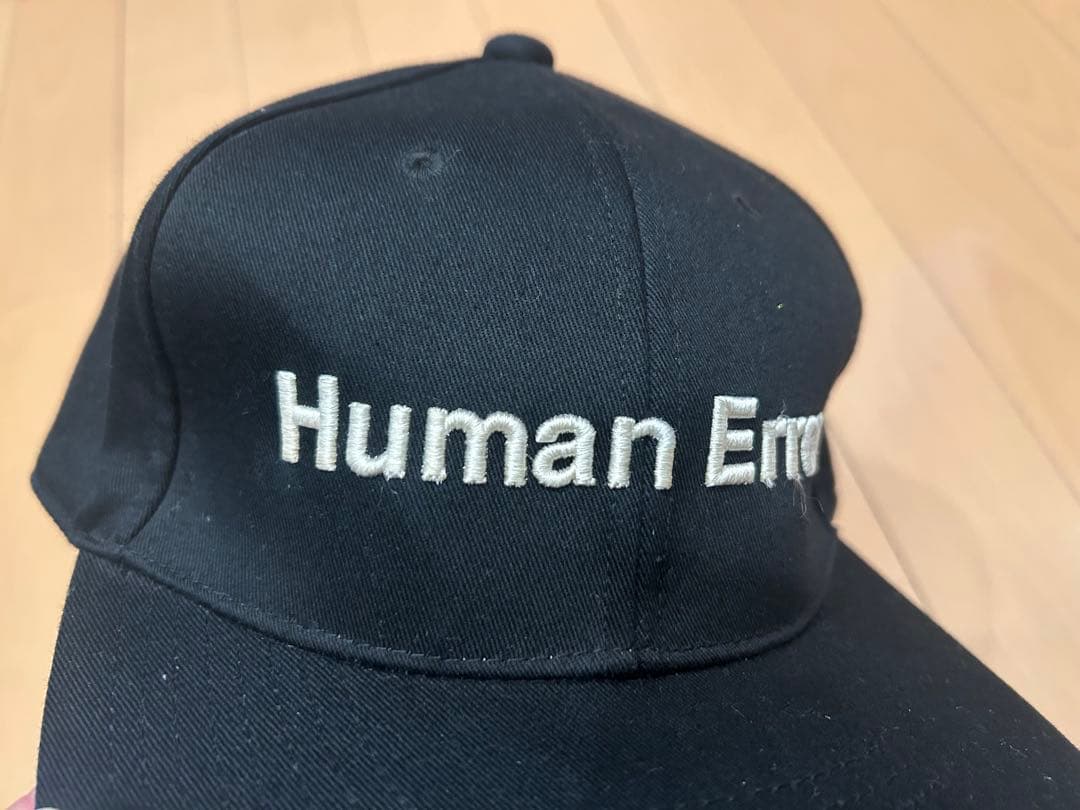 帽子 undercover 18AW HUMAN ERROR Cap Black 2