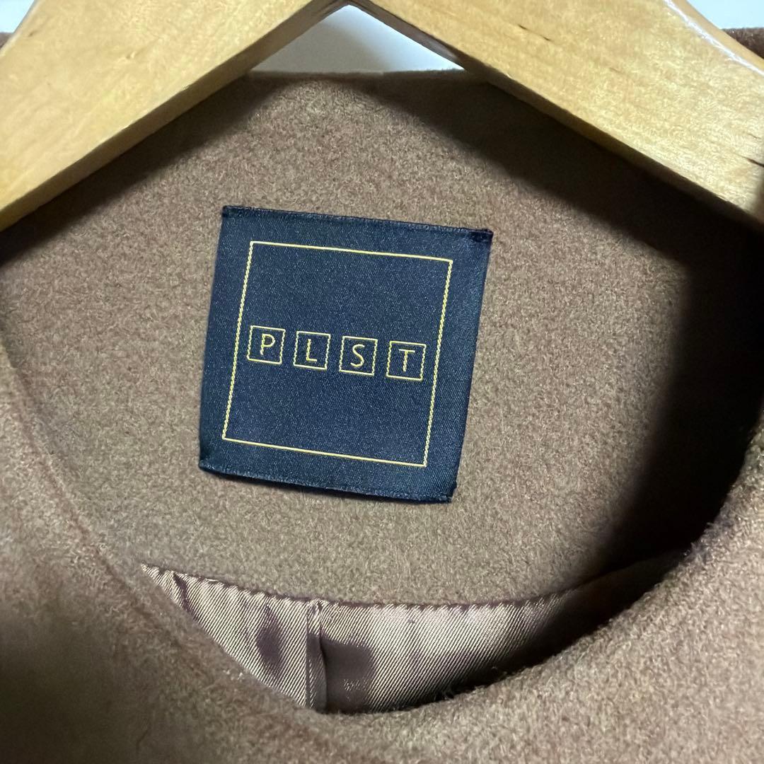 コアラ　　　　　　　PLST プラステ ヤクブレンドノーカラーコート
