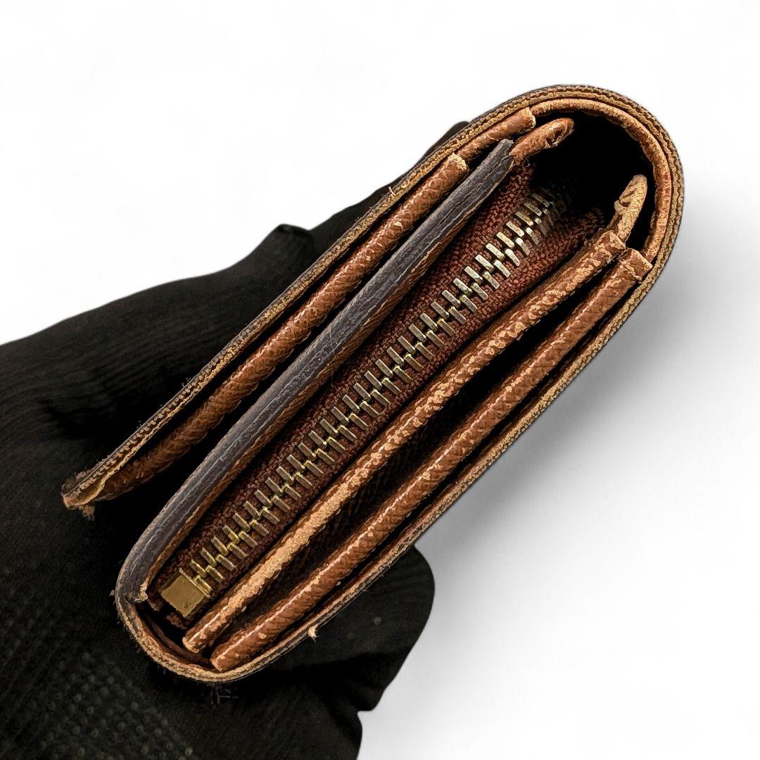 ルイヴィトン ポルトフォイユ トレゾール モノグラム 二つ折り財布