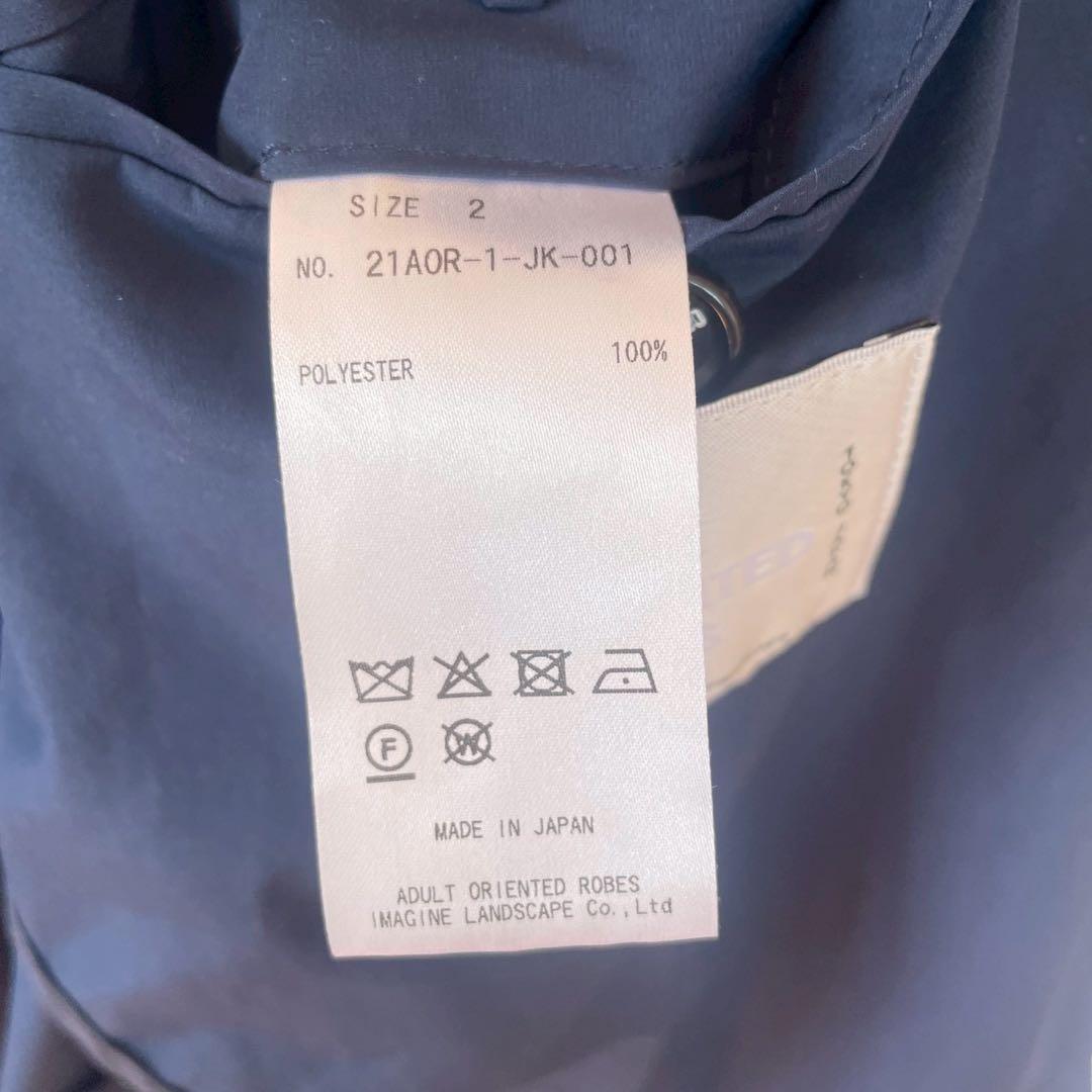 美品　Adult Oriented Robes AOR ジャケット ネイビー