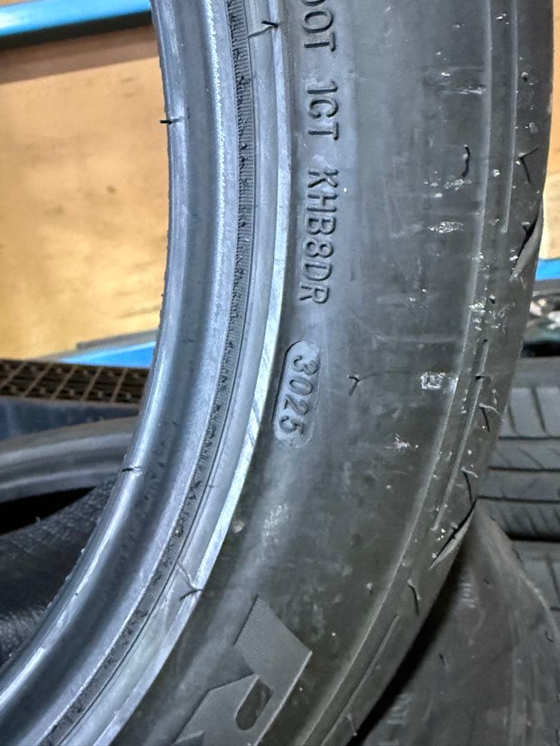 シバタイヤ　245/40R17 200R×2本　バリ溝