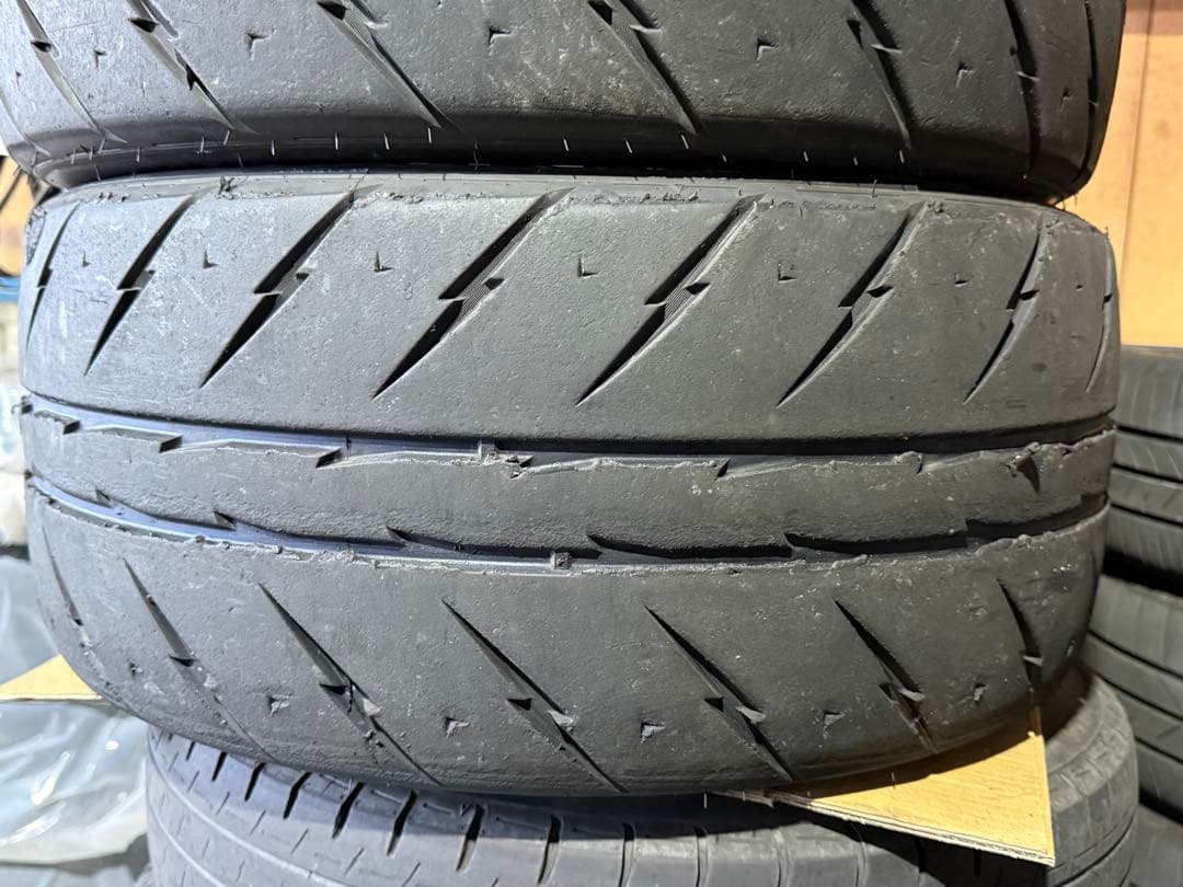 シバタイヤ　245/40R17 200R×2本　バリ溝