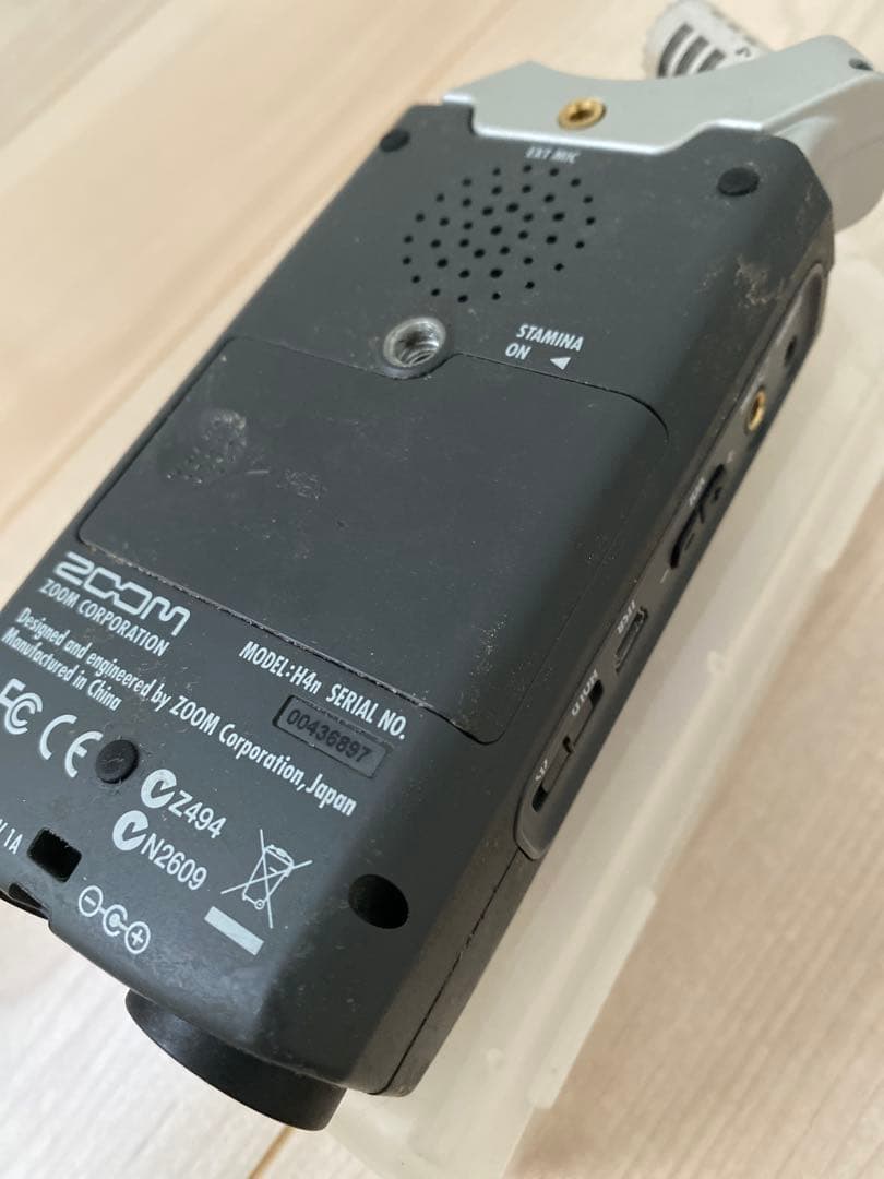 Zoom H4n ハンディレコーダー 付属品あり