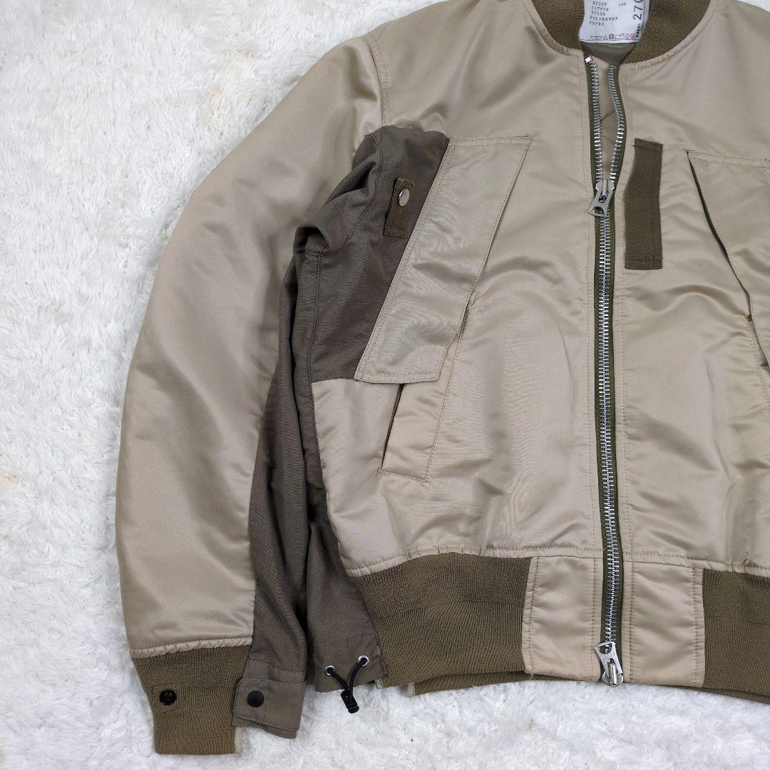 23AW Nylon Twill Blouson 2way MA-1キュプラ