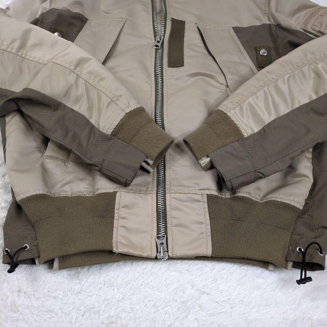23AW Nylon Twill Blouson 2way MA-1キュプラ
