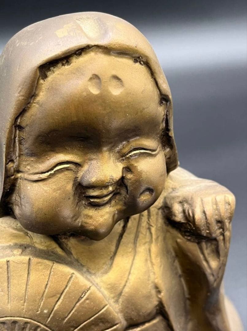 招きお多福 縁起物　金運艶物 商売盛 縁起物 古玩 骨董品