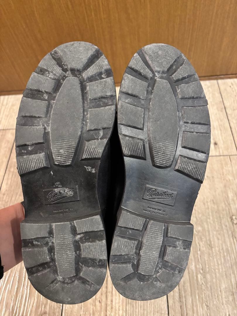 Paraboot ランス フォック　7 アザラシ 黒