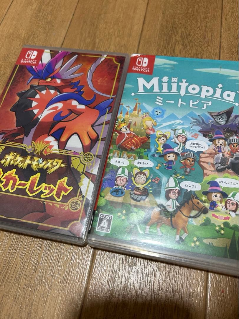 ポケットモンスター スカーレット & Miitopia セット