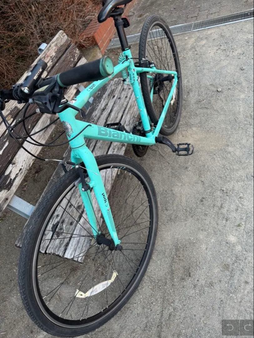 Bianchi C-SPORTS 1 引取限定　⚠️パンクあり