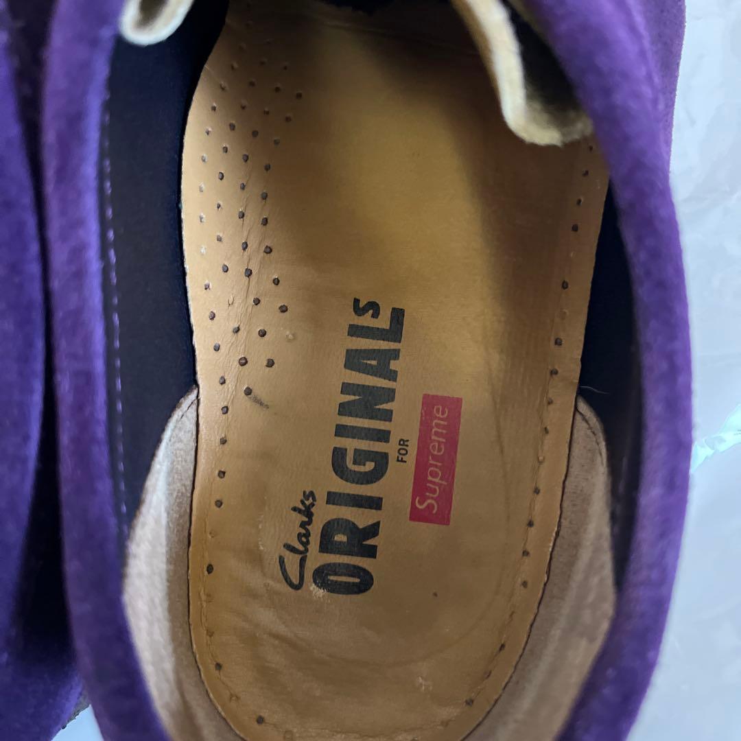 SUPREME × Clarks 2 Tone Wallabee Low
