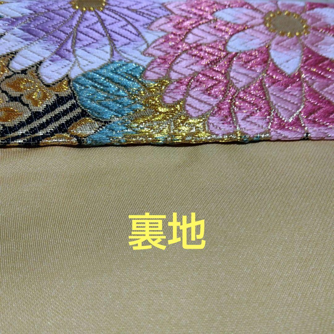 【中古帯リメイク】和楽器　琴　油単　ゆたん