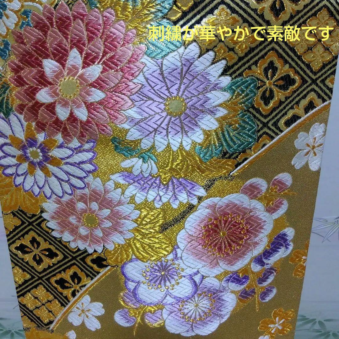【中古帯リメイク】和楽器　琴　油単　ゆたん