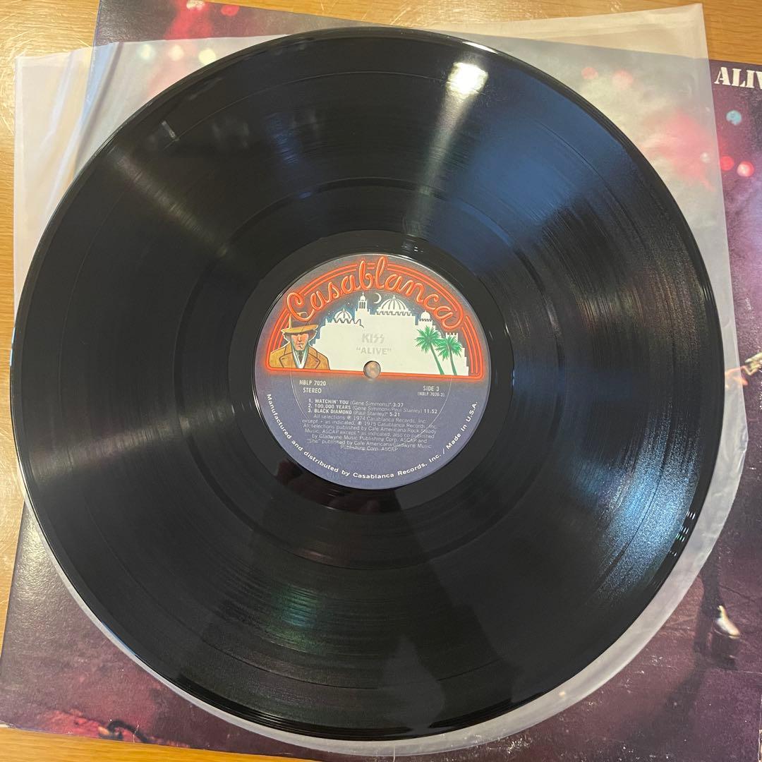 KISS ALIVE! LP US盤