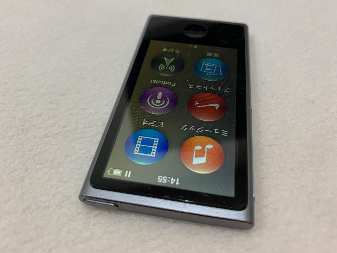 Apple iPod nano 第7世代 16GB スペースグレー