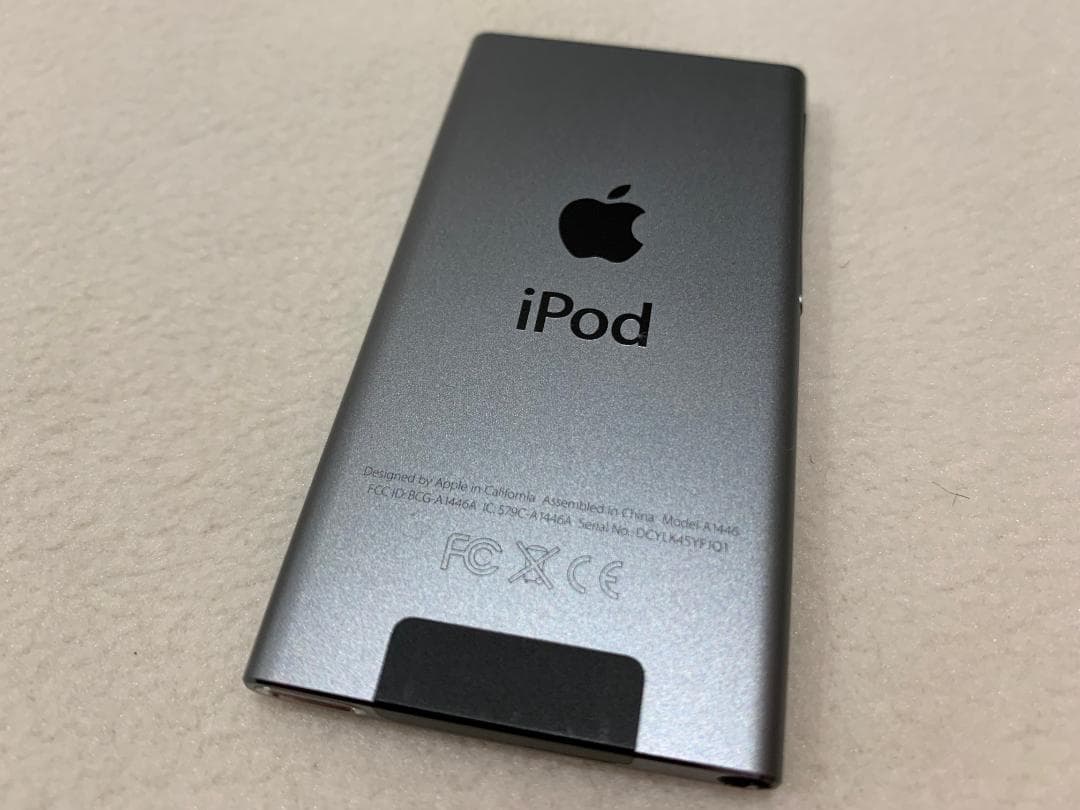 Apple iPod nano 第7世代 16GB スペースグレー