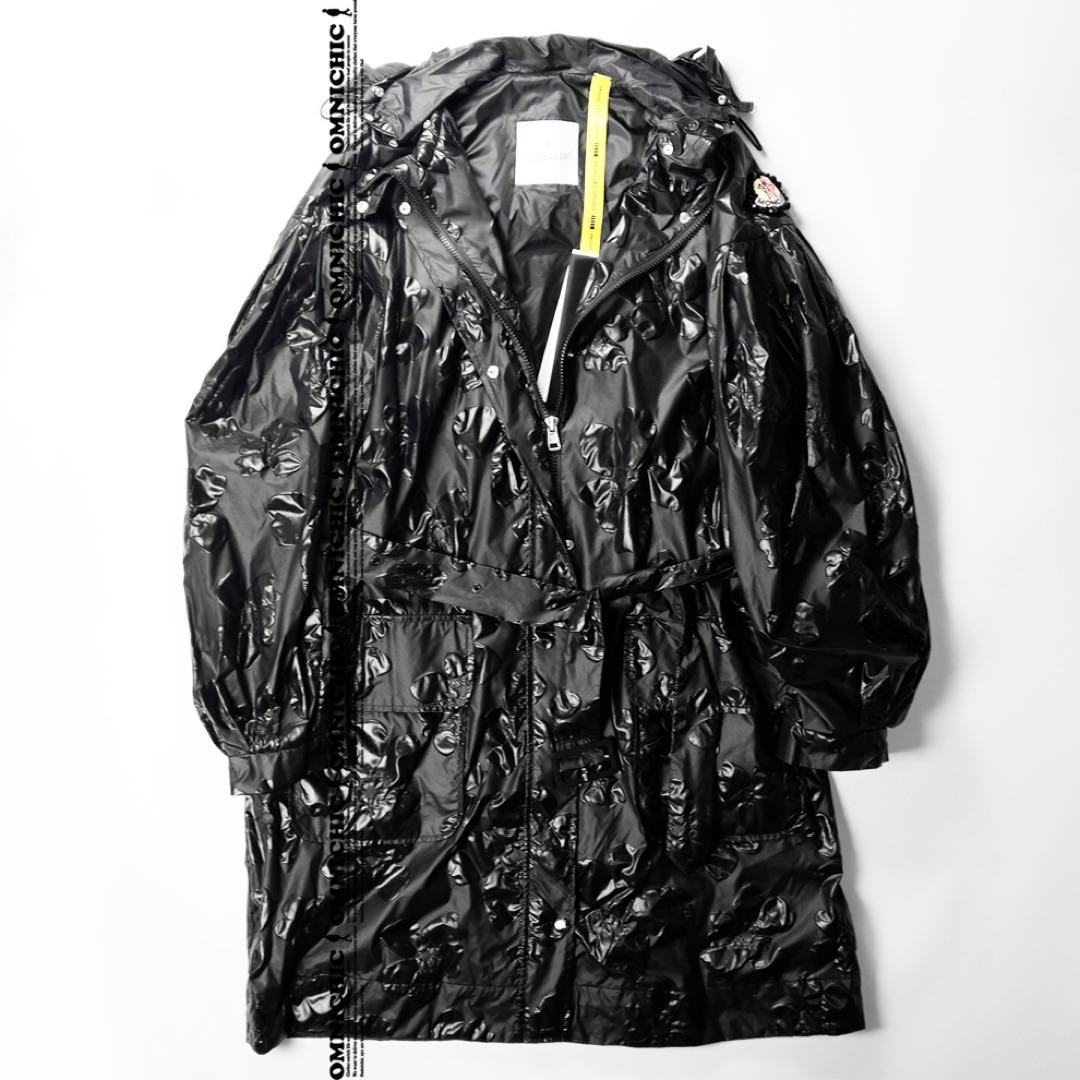 お得国内MONCLER モンクレールシモーネロシャ花柄トレンチコート1/M