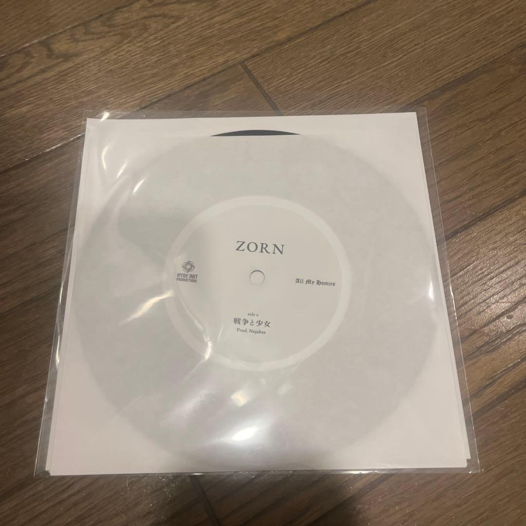 all my homies ZORN 戦争と少女 レコード 新品未使用