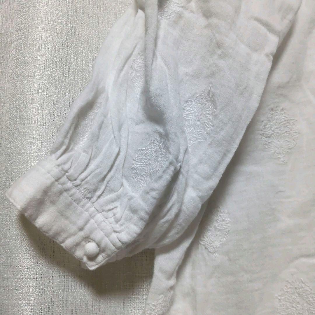 難あり美品✦HOUSE OF LOTUS/コットン刺繍タッセルワンピース/M/白