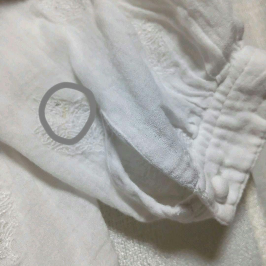 難あり美品✦HOUSE OF LOTUS/コットン刺繍タッセルワンピース/M/白
