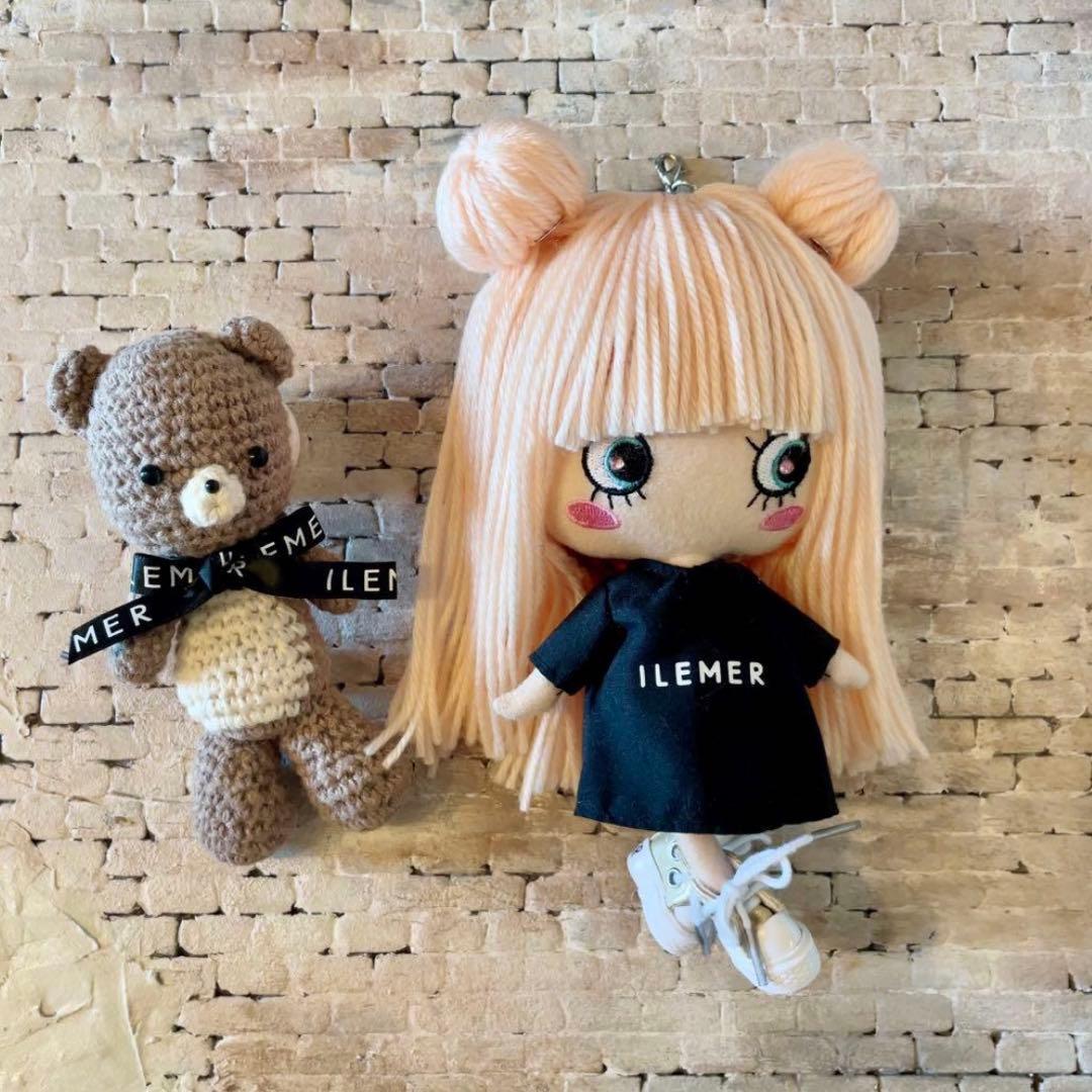 ✧イーマリーちゃんサイズ✧ハッピードール✧フルウィッグ✧３つセット✧おだんごつき