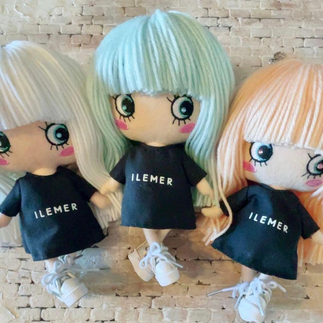 ✧イーマリーちゃんサイズ✧ハッピードール✧フルウィッグ✧３つセット✧おだんごつき