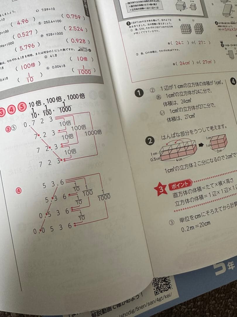 全家研　ポピー　小学5年生　1年間分