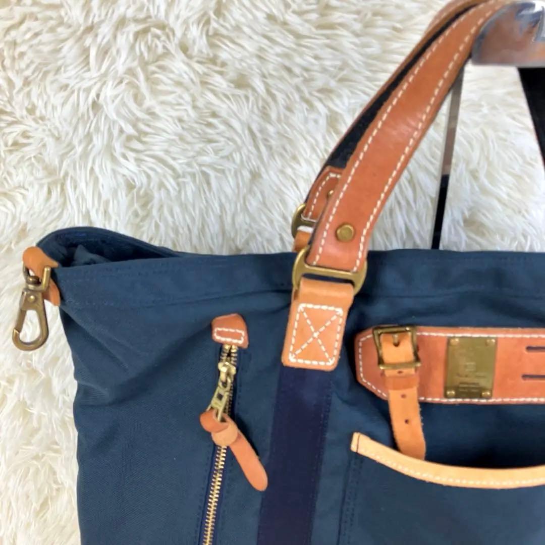 美品 master-piece マスターピース ボストンバッグ 2WAY