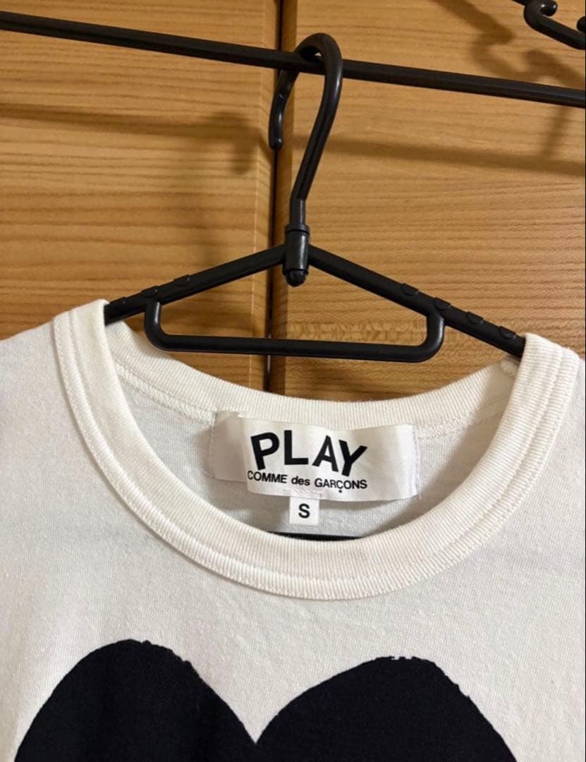 PLAY COMME des GARÇONS Tシャツ S コムデギャルソン
