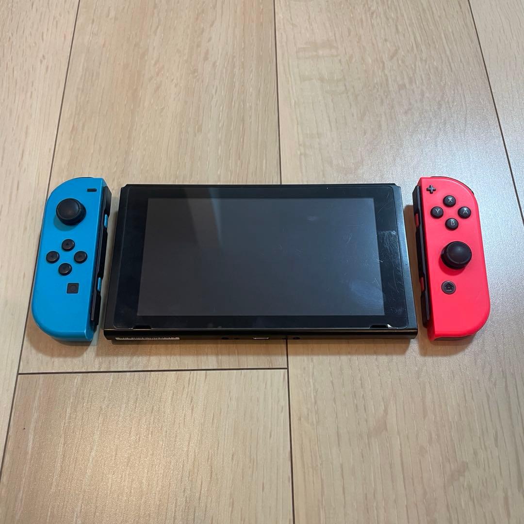 Nintendo Switch 本体セットネオンブルー/ネオンレッド動作確認済み
