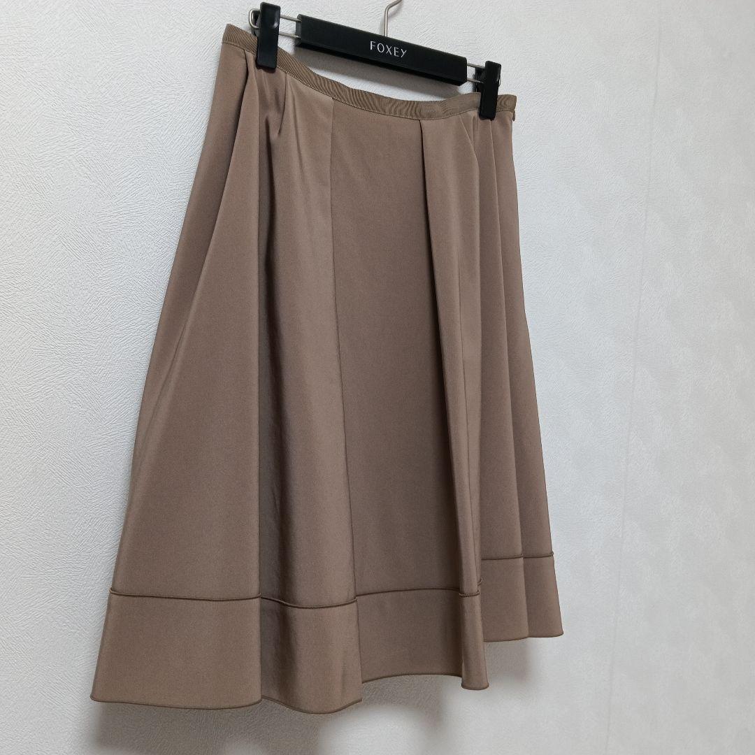 未使用に近い！FOXEY NEW YORK フレアスカート　フォクシー　40