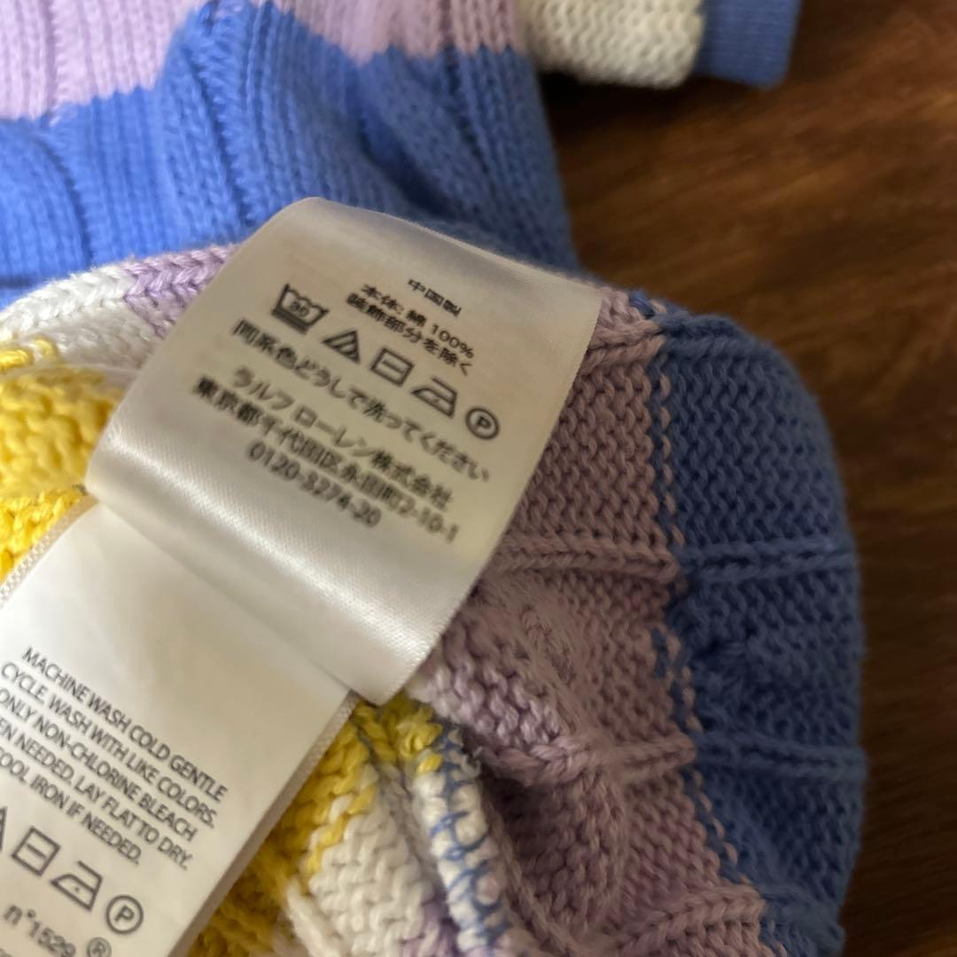 POLO RALPH LAUREN ケーブルニットポロシャツ Sサイズ